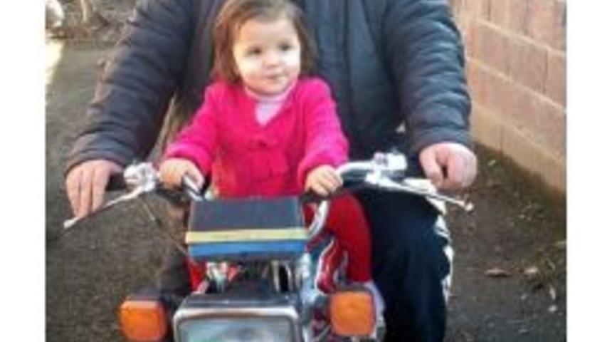 Baba İle K&uuml;&ccedil;&uuml;k Kızı Kaza Kurbanı