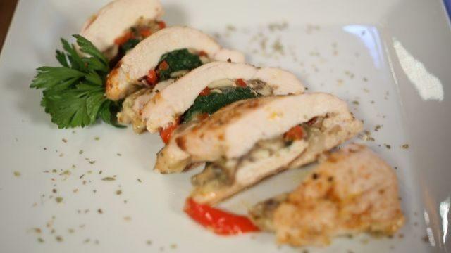 Ispanaklı piliç dolma nasıl yapılır?