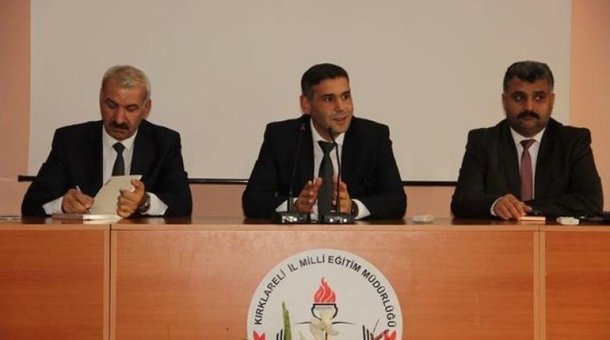 Okul M&uuml;d&uuml;rlerine Bilgilendirme Toplantısı