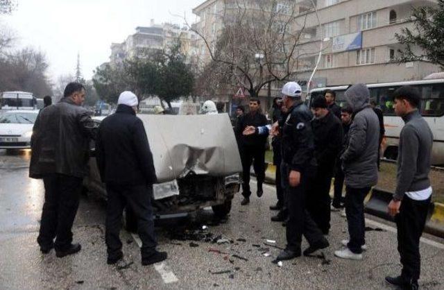 Gaziantep'te Zincirleme Kaza: 1 Yaralı