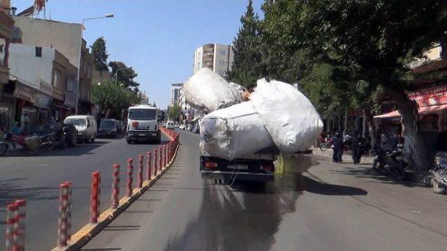 Kilis’te Tehlikeli Yolculuklar Kamerada