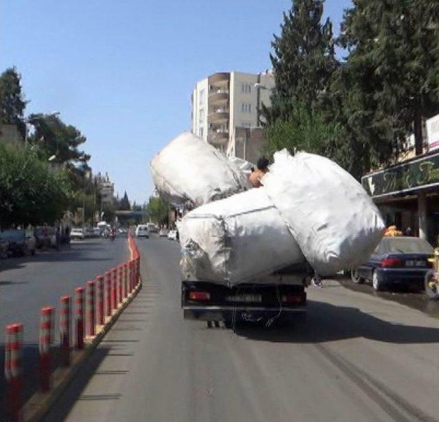 Kilis’te Tehlikeli Yolculuklar Kamerada