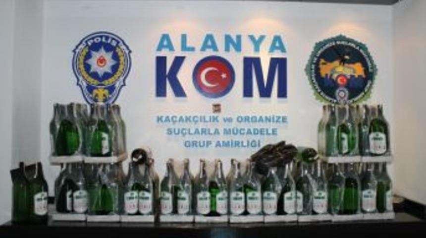 Alanya&rsquo;da Ka&ccedil;ak İ&ccedil;ki Operasyonu