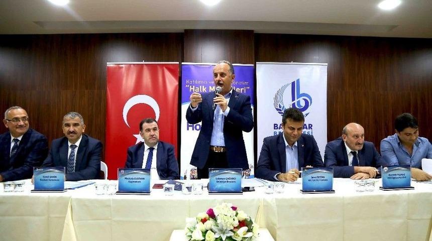 Mahalleli Sorunlarını S&ouml;yledi, Y&ouml;neticiler &Ccedil;&ouml;z&uuml;m Buldu