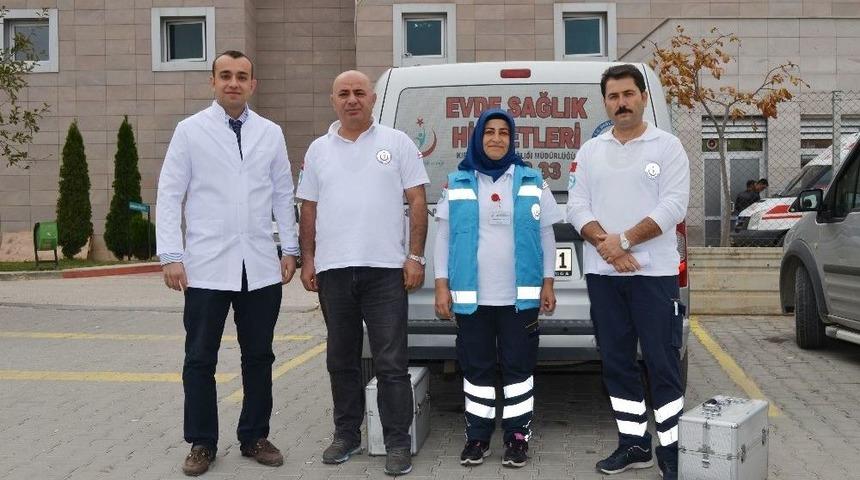 Evde Sağlık Hizmet Birimi Haftada 7 G&uuml;n Hizmet Veriyor