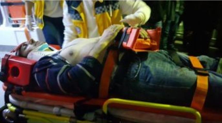 İnşaattan D&uuml;şen İş&ccedil;i Yaralandı