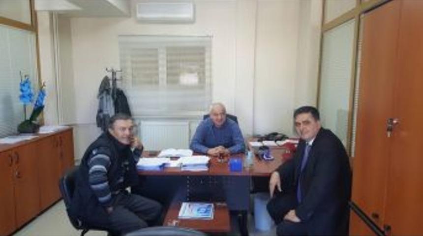 Başkan Yal&ccedil;ın&rsquo;ın Fabrika M&uuml;d&uuml;r&uuml; Ziyareti