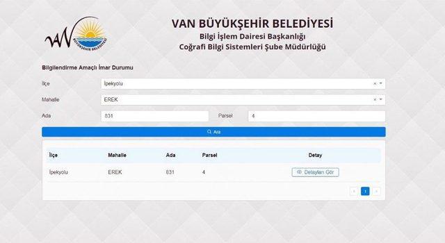 Van B&uuml;y&uuml;kşehir Belediyesinde E-imar D&ouml;nemi 2