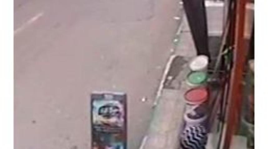 (&ouml;zel Haber) T&uuml;p Hırsızı G&uuml;venlik Kamerasına Yakalandı