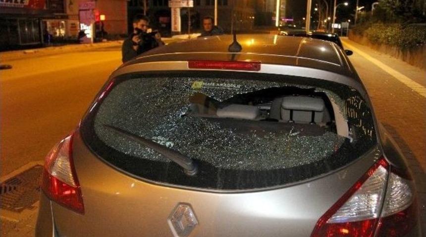 Şiddetli Lodos Camları Patlattı