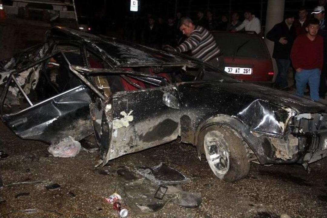 Kağıt Gibi Ezilen Ara&ccedil;tan Sağ Kurtuldu