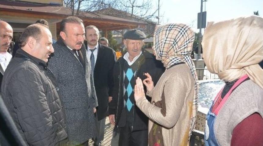 Başkan Doğan Alikahya Merkez Mahallesinde İncelemelerde Bulundu