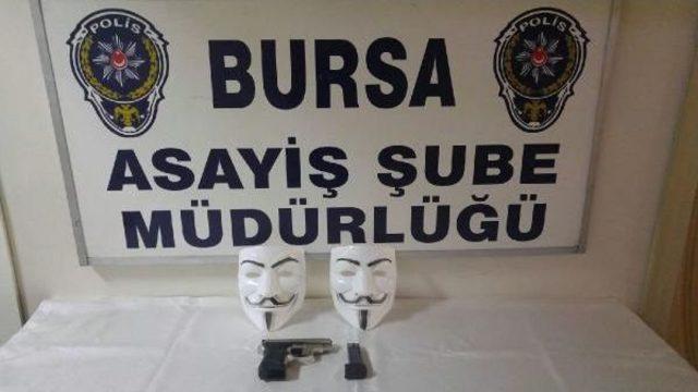 Bursa'da 'v For Vendetta' Operasyonu