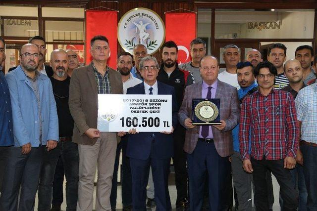 Amatör Spor Kulüplerine 160 Bin Tl’lik Can Suyu