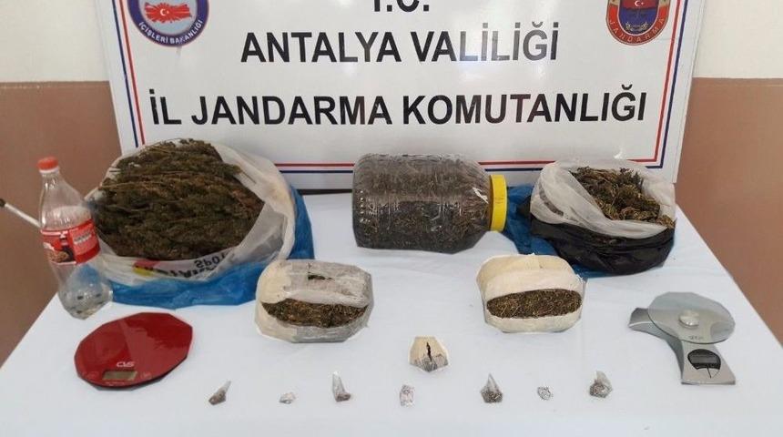Antalya’da Uyuşturucu Operasyonu