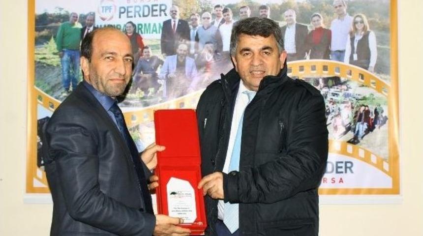 B&uuml;y&uuml;korhan Belediye Başkanı Hasan Taş&rsquo;tan Bursa Perder&rsquo;e Ziyaret