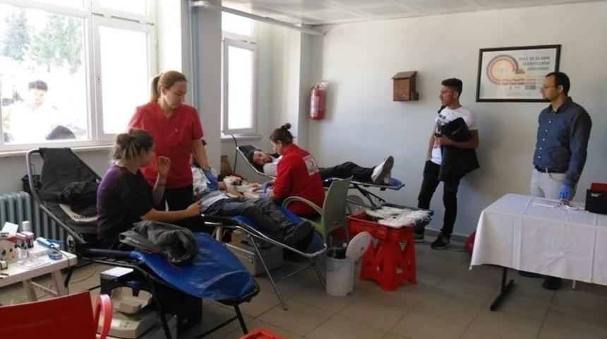 Biga Myo&acute;da Kan Bağışı Kampanyası