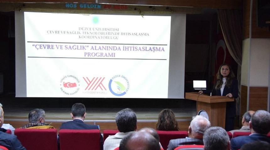 Sağlık Ve &Ccedil;evre Alanlarındaki &Ccedil;alışmalar S&uuml;r&uuml;yor