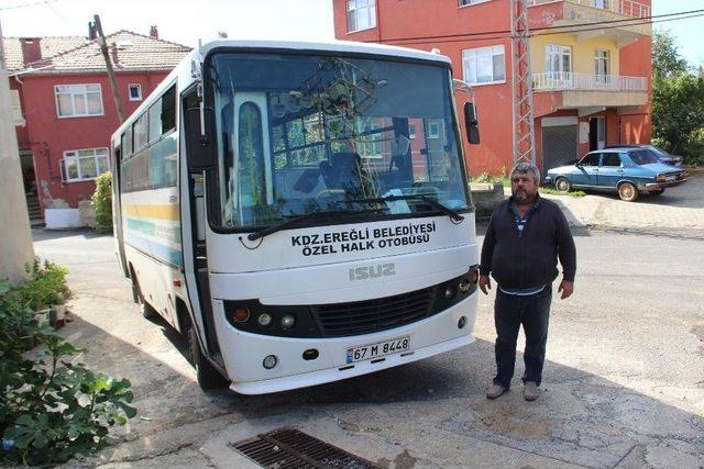 Kalp Krizi Geçiren Yaşlı Adam Halk Otobüsü İle Acile Getirildi