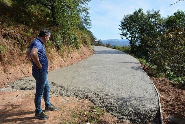 Duroğlu Belde Belediyesinden Yol Seferberliği