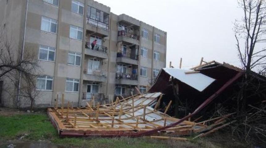 Trakya&rsquo;Da Fırtına Etkili Oldu