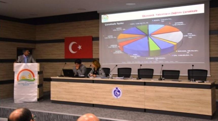 Biga&rsquo;da Ekonomik Yatırımlar Anlatıldı