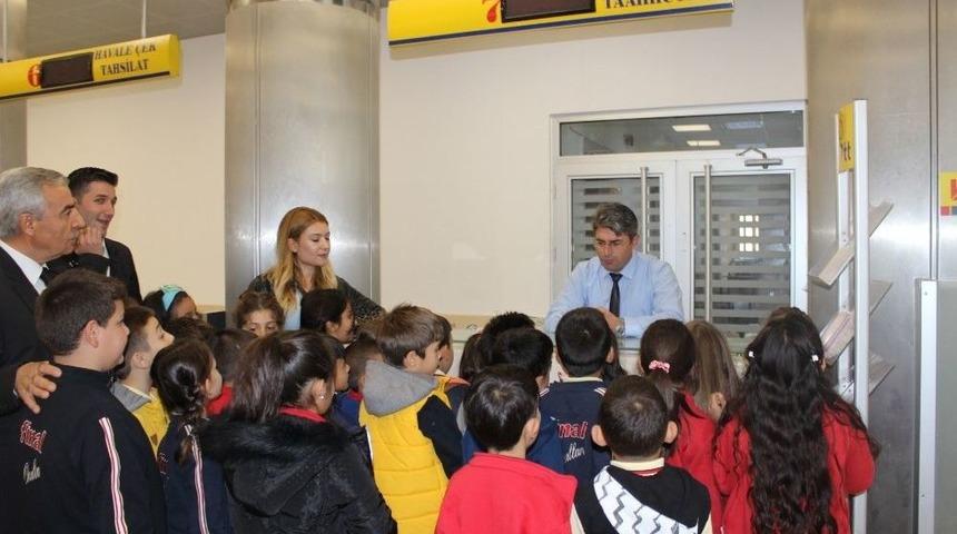 Anaokulu &Ouml;ğrencilerinden Ptt&rsquo;ye Ziyaret