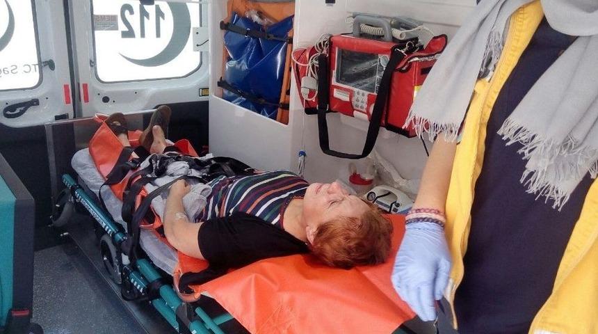 Yanan Aspirat&ouml;r Yaşlı &Ccedil;ifti Hastanelik Etti