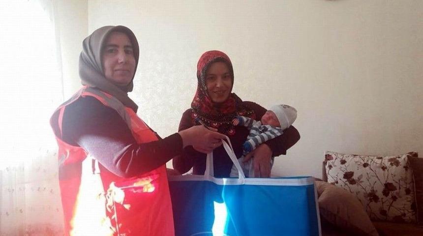 Hoş Geldin Meleğim Projesi İle 3 Bin 500 Aileye Ulaşıldı