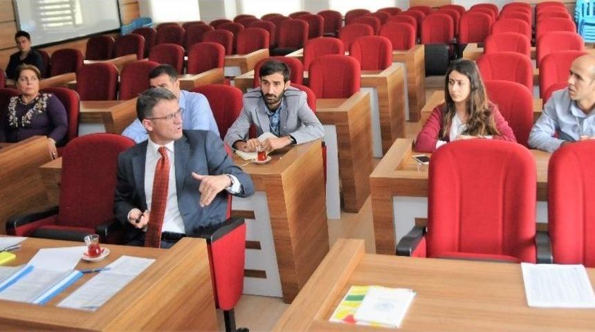 Kaymakam Balcı, Projeler Hakkında Brifing Aldı