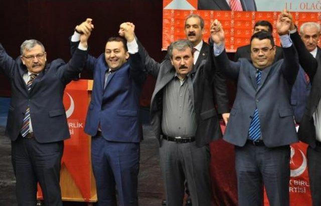 Bbp Lideri Destici: Ak Parti 13 Kez Iktidar Olsa Anayasa Yapmaz