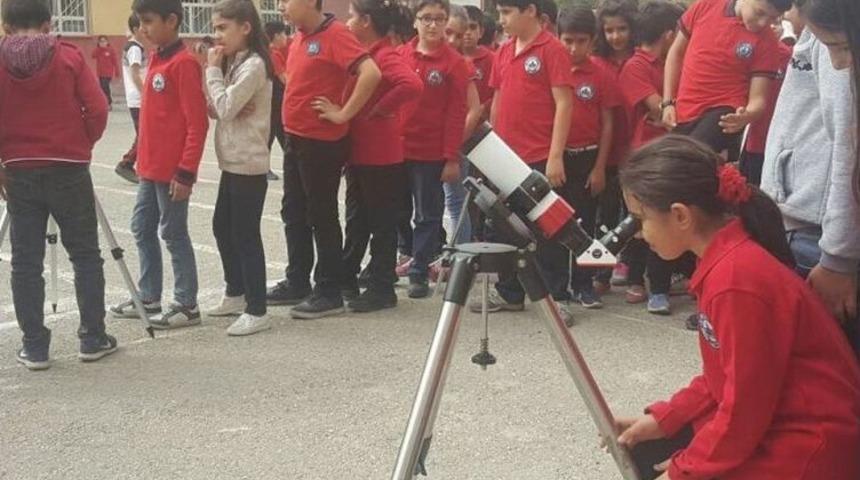 Batman&rsquo;da Uzay Haftası Etkinliği D&uuml;zenlendi