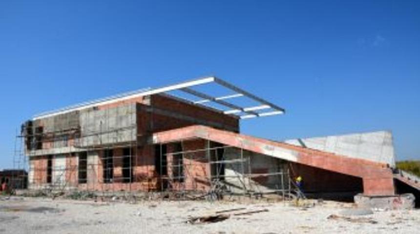 Cem K&uuml;lt&uuml;r Merkezi İnşaatı Devam Ediyor