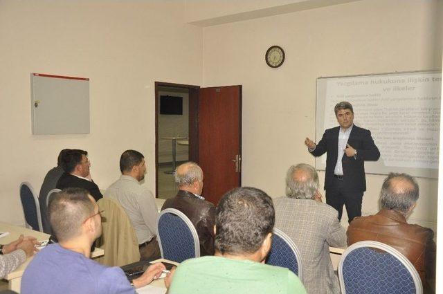 Mmo Konya Şubesi ‘bilirkişilik’ Eğitimlerine Başladı 1