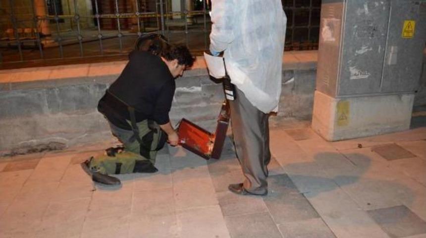 Niğde'de Ş&uuml;pheli &Ccedil;anta Korkuttu