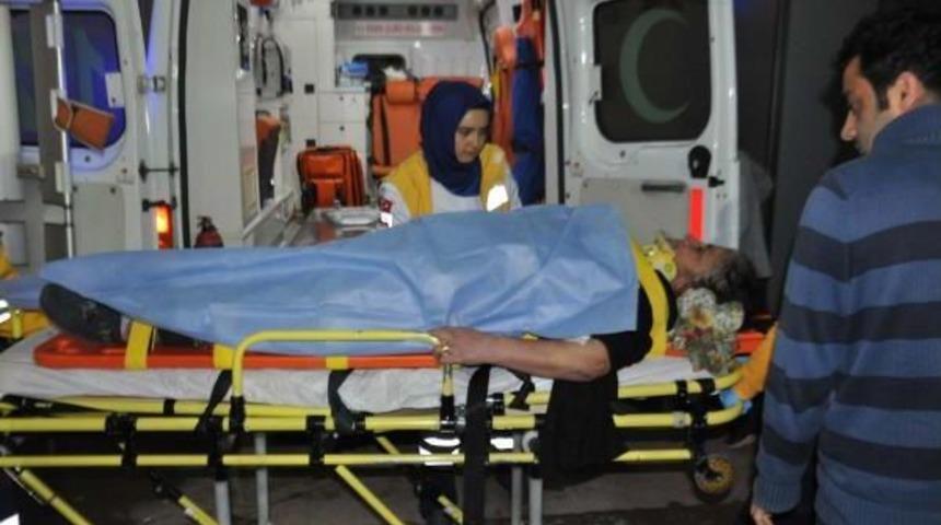 Minib&uuml;s&uuml;n &Ccedil;arpıp S&uuml;r&uuml;c&uuml;s&uuml;n&uuml;n Ka&ccedil;tığı 2 Kişi Yaralandı