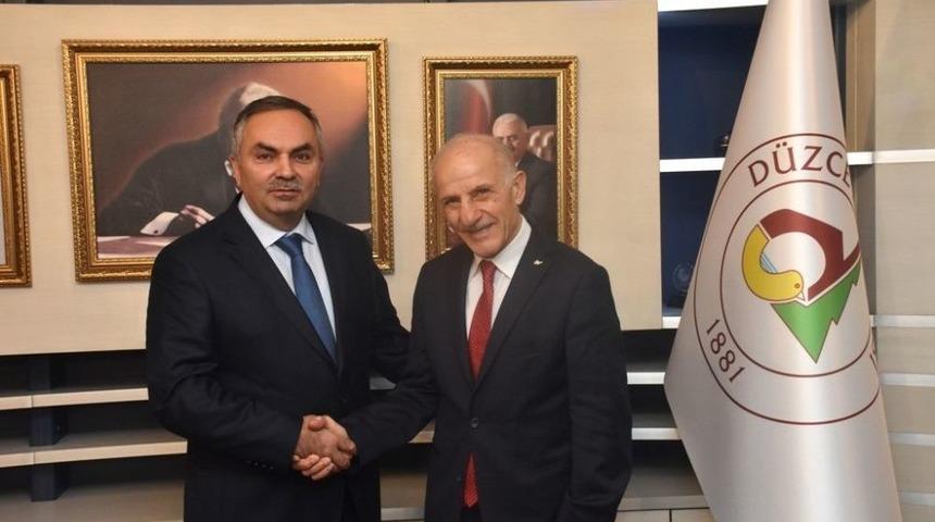 Düzce Belediye Başkanı Ay’a Ziyaretler Sürüyor