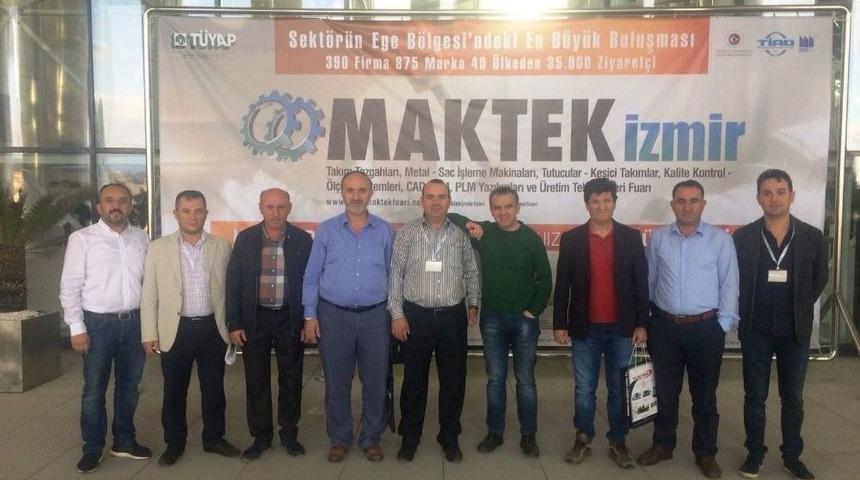 İtso Üyeleri Maktek Fuarı’nda