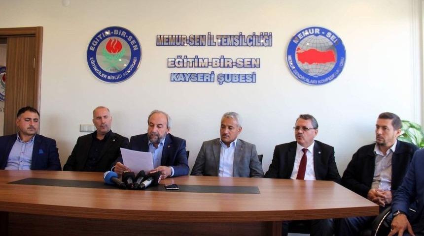 Memur-sen İl Temsilcisi Kalkan: "gelir Vergisinde Oran Değil Matrahlar Artırılmalı"