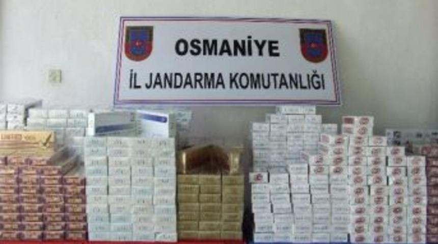 Ş&uuml;pheli Ara&ccedil;tan Bin 40 Paket Ka&ccedil;ak Sigara &Ccedil;ıktı