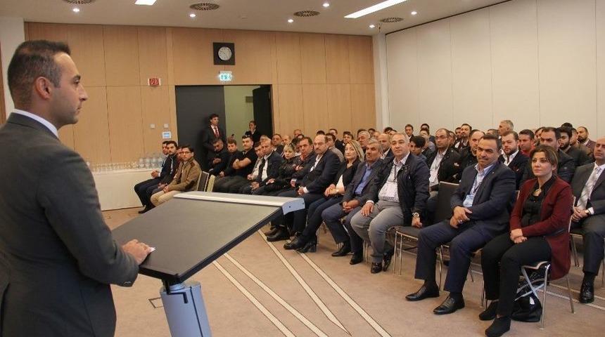 Gtb Heyeti, D&uuml;sseldorf Ticaret Ataşesiyle G&ouml;r&uuml;şt&uuml;