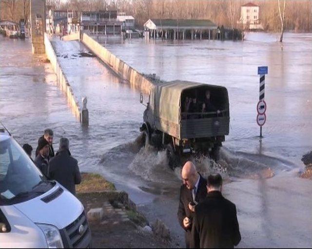 Nehirler Taştı, Edirne Bir Kez Daha Sele Teslim Oldu