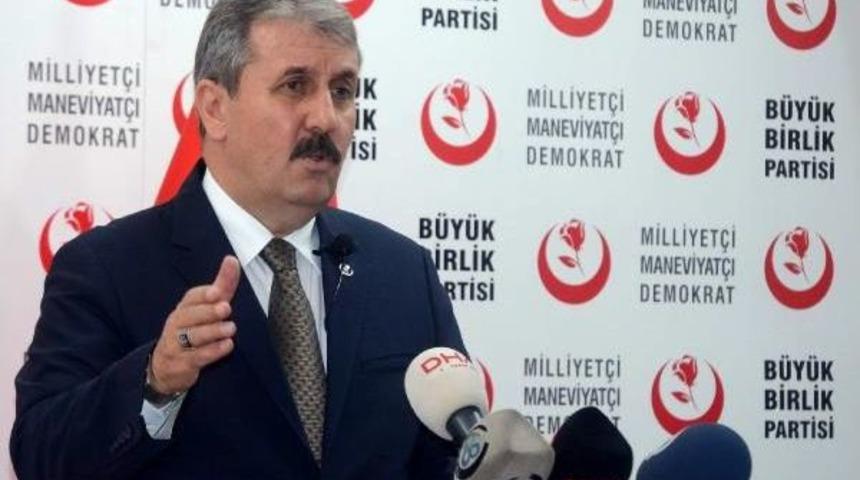 Bbp Başkanı Destici: T&uuml;rkiye Cumhuriyeti Devleti, Abd'nin Posta Koyacağı Bir Devlet Değildir