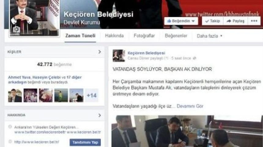 Ke&ccedil;i&ouml;ren Belediyesi Vatandaşa Bir Klavye Kadar Yakın