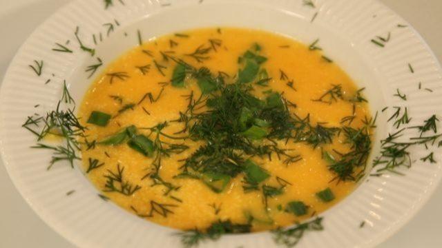 Havuç çorbası nasıl servis edilir?