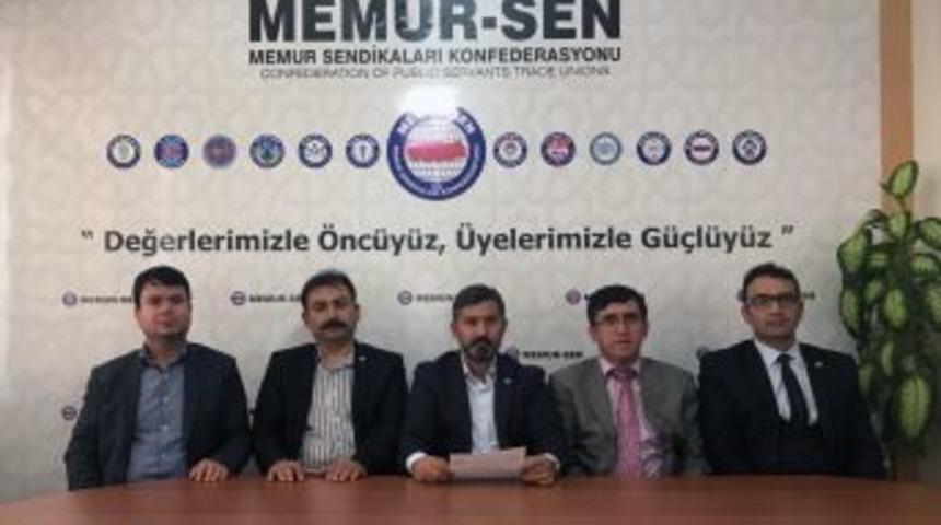 Memur-sen İl Başkanı U&ccedil;ak: &ldquo;gelir Vergisinde Oran Değil Matrahlar Artırılmalı&rdquo;
