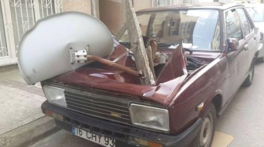 Akşam Bıraktıkları Ara&ccedil;ları Sabah Tanınmaz Hale Geldi