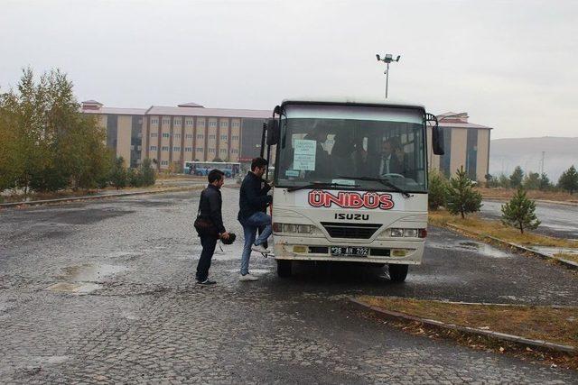 Kaü’den Öğrencilere “ünibüs” Ring Servisi Ve Çorba Hizmeti