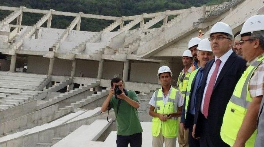 Trabzon Akyazı Stadyumu&rsquo;na &ldquo;akıllı &Ccedil;atı&rdquo;