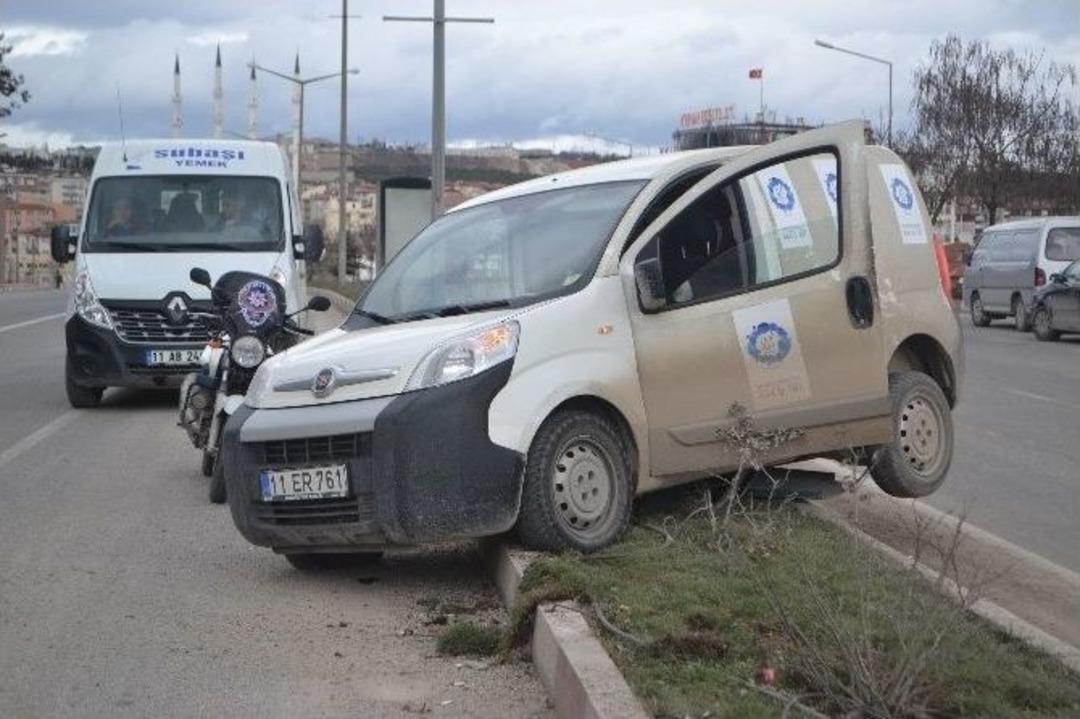 Bilecik&rsquo;te Trafik Kazası, 1 Kişi Yaralandı